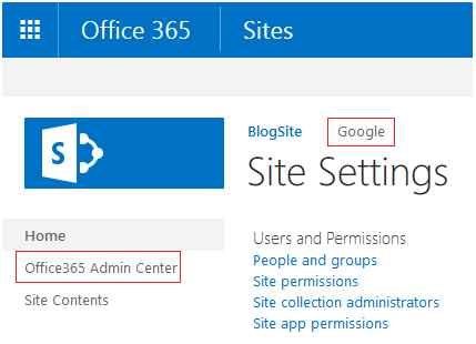 Add Current navigation 